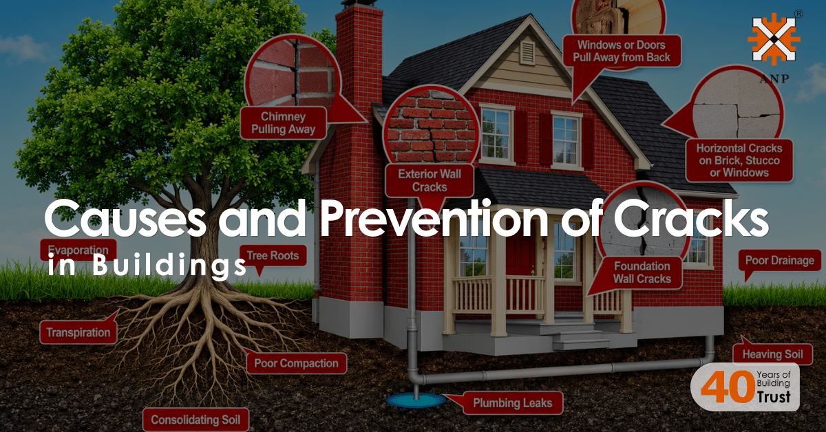 Causes and Prevention of Cracks in Buildings | Complete Guide